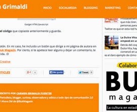 Imagen de una imagen convertida en botón para Blogger